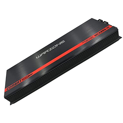 Gravity Audio WC2200.1D Warzone 2200W True RMS Car Amplifier Class D Amp 1/2/4 Ohm Stable with Remote Sub Control Gravity Audio WC2200.1D Warzone 2200W True RMS Car Amplifier Class D Amp 1/2/4 Ohm Stable with Remote Sub Control